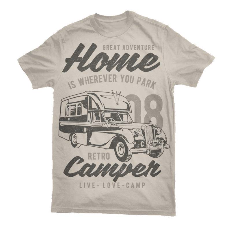 retro t shirt design